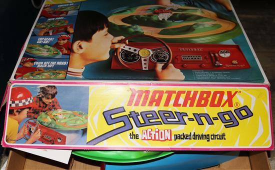 Matchbox car racing game